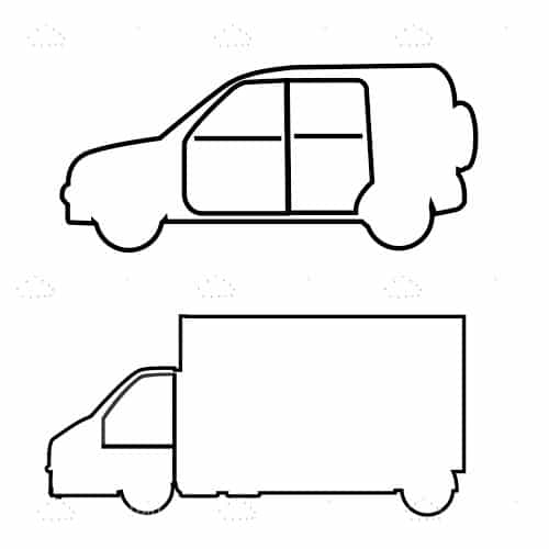 Sketched Vehicle Outlines
